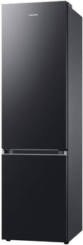 Samsung RB38C607AB1/EF Réfrigérateur-Congélateur, 203 cm, 387 l, Réfrigérateur AI avec Compartiment Congélateur, Wifi et AI Energy Mode, Humidity Fresh plus, Premium Black Steel(Noir)