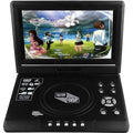 9.8 Lcd Afficher Lecteur de Dvd Lecteur de téléviseur portable 270 Ecran rotatif Avec Lecteur de carte Usb/Sd ONEVER(Noir)