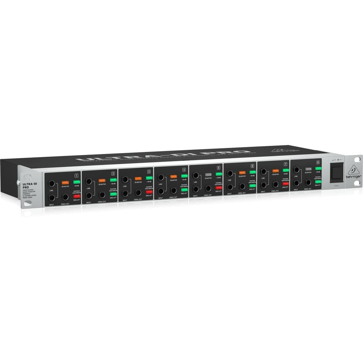 Behringer DI800 Ultra-DI Pro V2(Noir/Gris)
