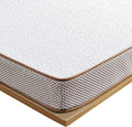 BedStory [Nouvelle Technologie] Surmatelas 160 x 200 à Mémoire de Forme de 7.5CM, Surmatelas de Haute Densité avec Gel Plus Respirant, Housse Amoivible et Lavable(140x200 cm/7.5 Centimètre)
