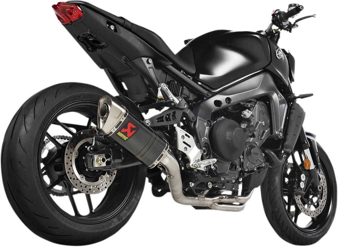 échappement Akrapovic Racing complet pour MT-09 2021(Noir/Argent)
