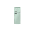 Réfrigérateur congélateur 2 portes retro Arzy ljdd206green 206 Litres(Vert)