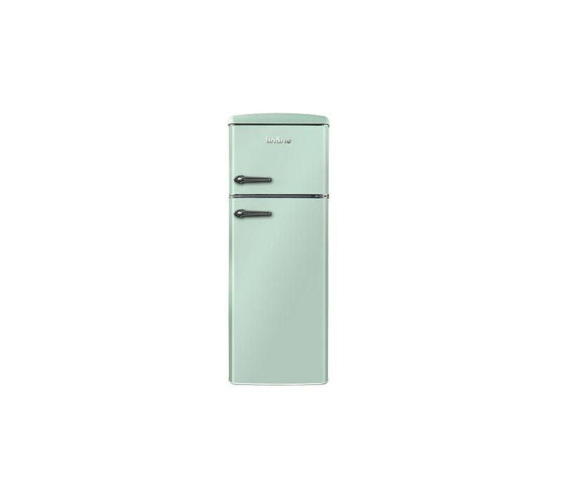 Réfrigérateur congélateur 2 portes retro Arzy ljdd206green 206 Litres(Vert)