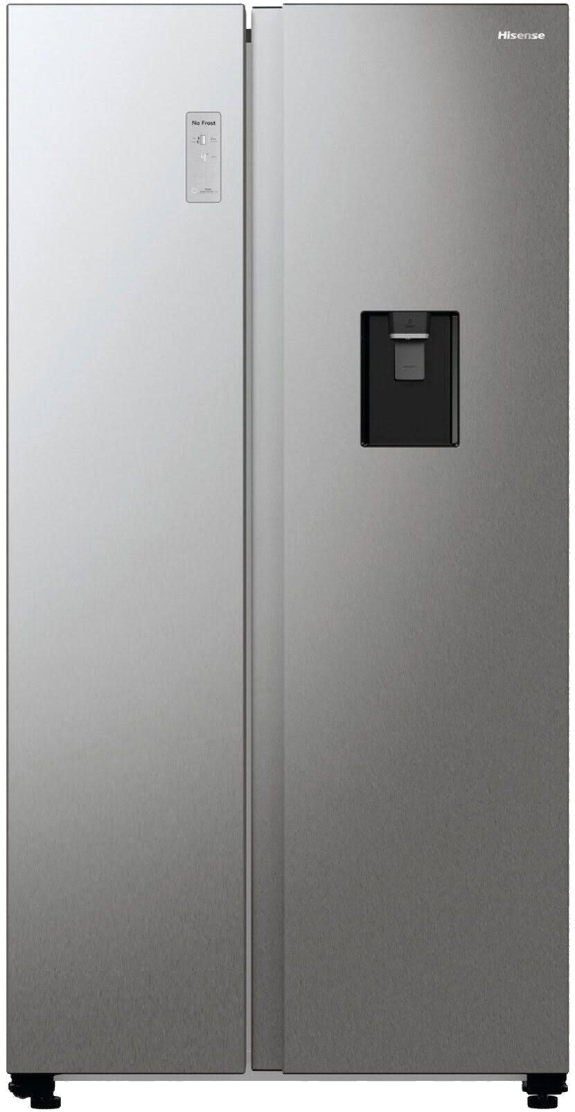 Réfrigérateur type américain de 547 L Side By Side avec finition acier inoxydable RS711N4WCE Hisense(Acier Inoxydable)