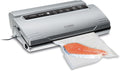 CASO VC300 Vacuum Sealer 8x Longer Freshness, Double Welding, Adjustable Vacuum Thickness, with Film Box, Cutter, 2 Rolls of Professional Film, Flexible(standard)