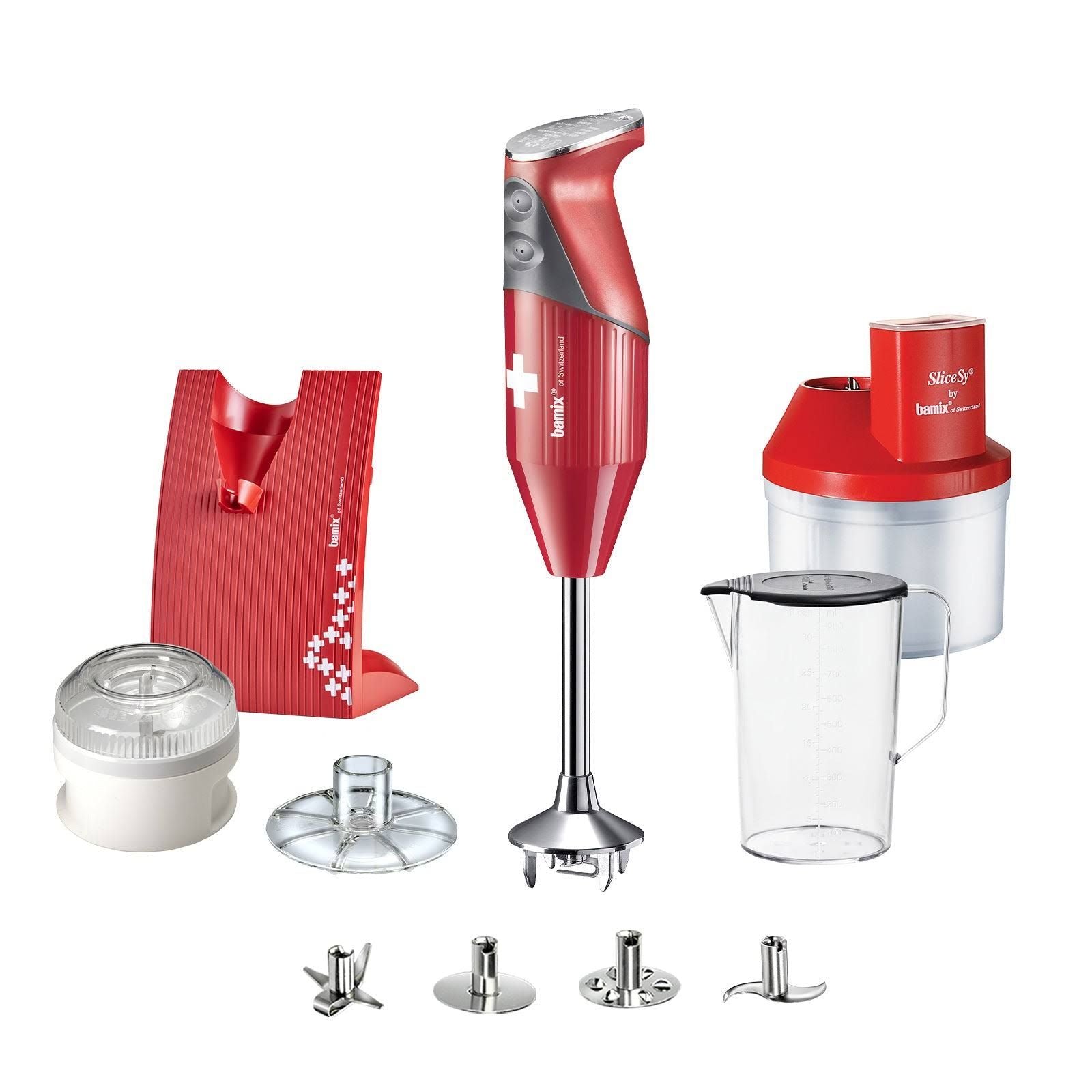 Bamix Mixeur M200 Coffret superbox(Rouge/Blanc)
