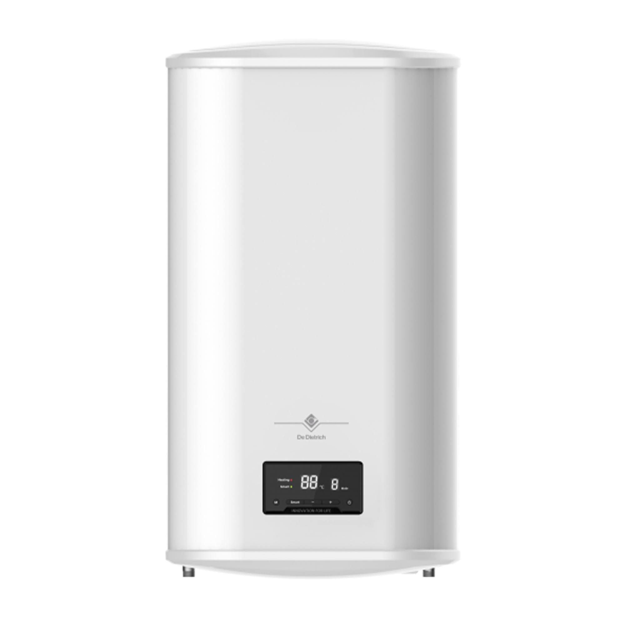 de dietrich Chauffe Eau Électrique 100 L Plat Mural Multiposition Cesl C(Blanc)