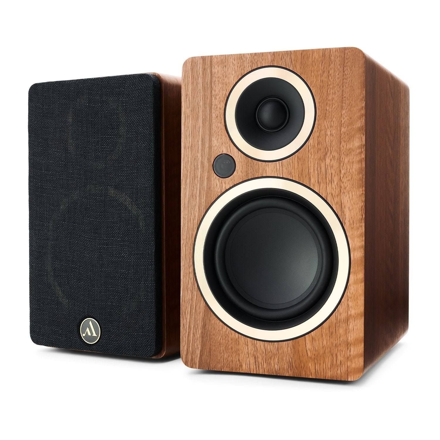 argon audio Enceinte active Fenris A4(Noir/Marron)