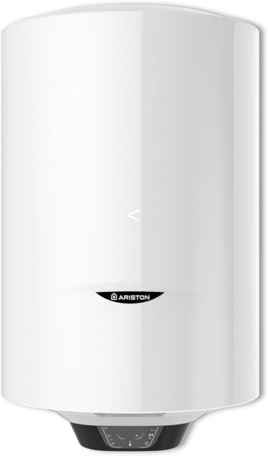 PRO1 ECO 80L - Chauffe-eau Electrique Vertical Mural Ø450 mm - Intelligent Fonction ECO - Classe B - Conçu et fabriqué pour être installé en France(Blanc)