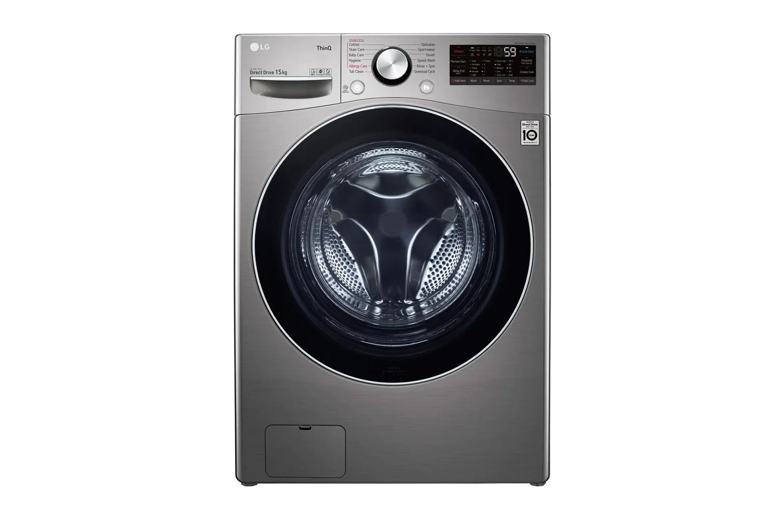 Machine à laver F0L9DYP2S -15Kg - Inox -(645 x 770 x 940)